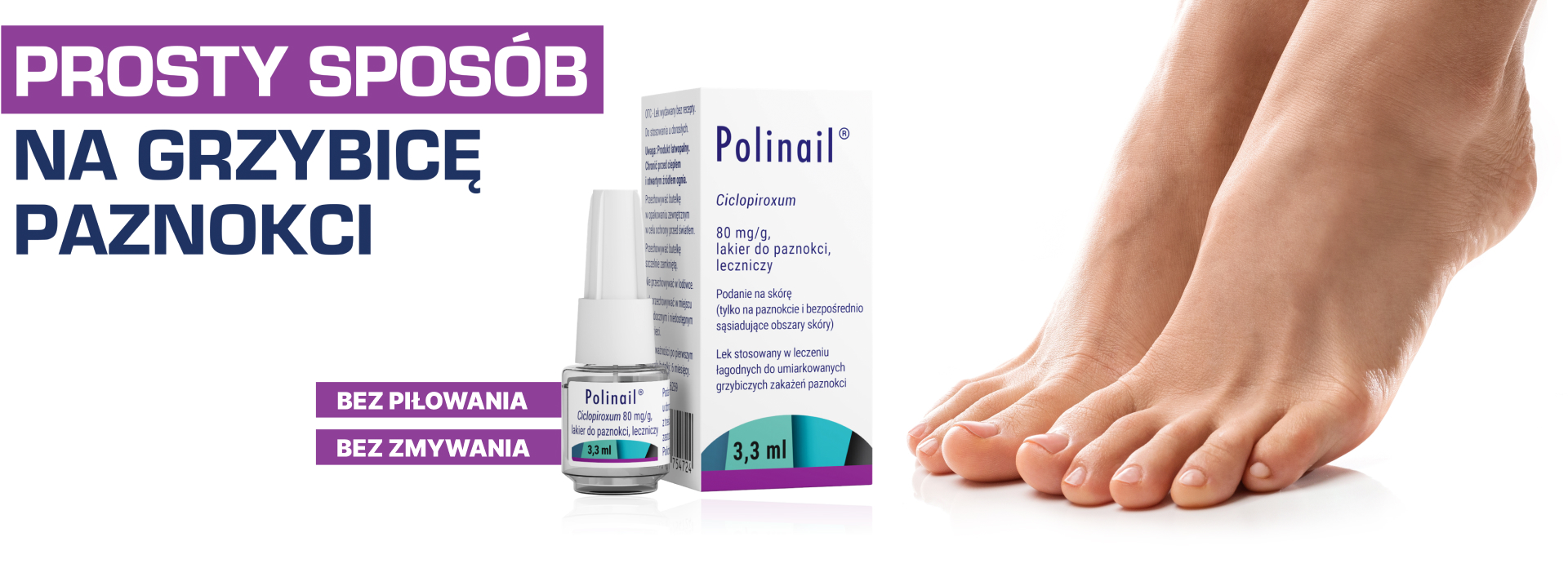 Polinail - prosty sposób na grzybicę paznokci